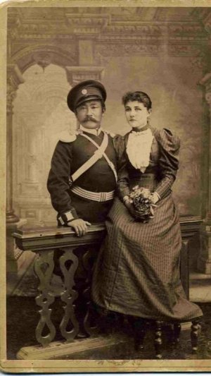 Оренбургское казачье училище. Выпускник 1886 года Лисов И.И.