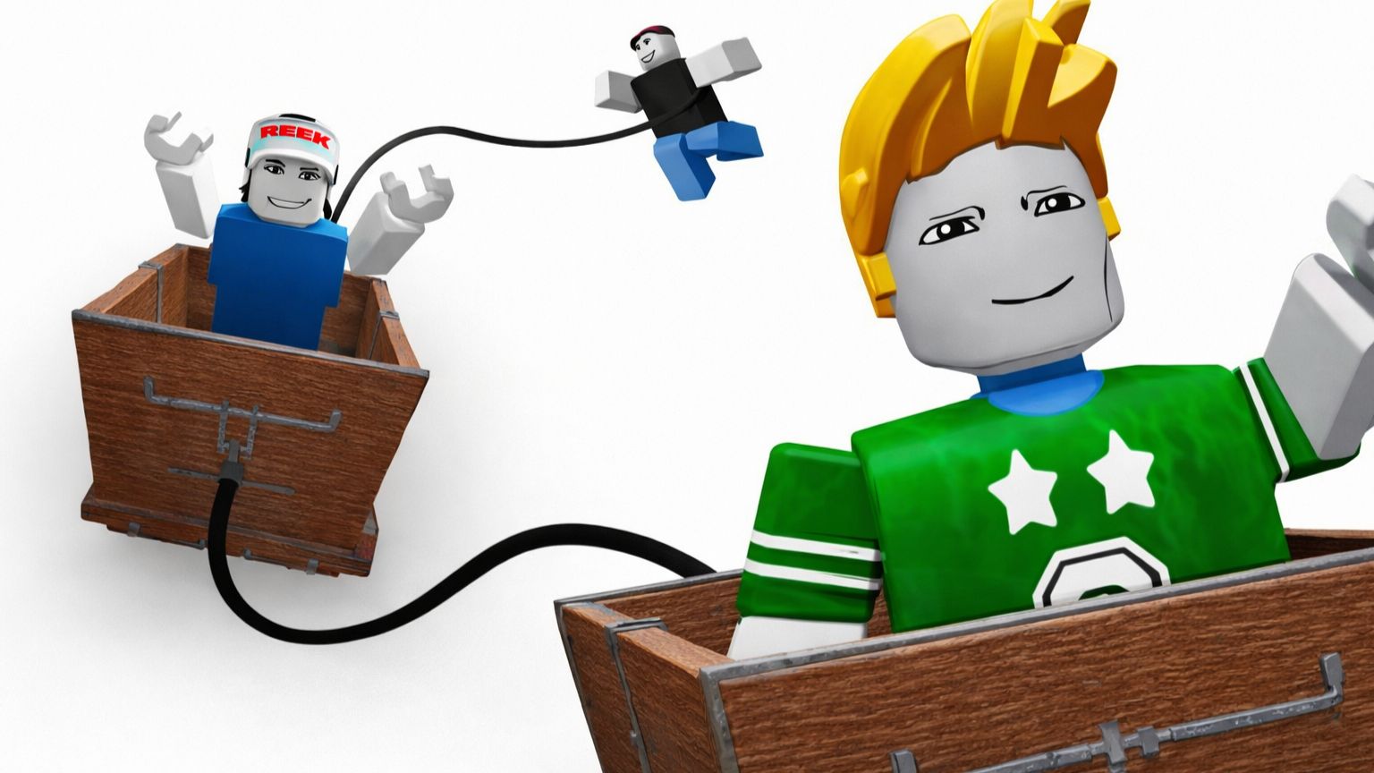 ИГРЫ НА ДВОИХ В РОБЛОКСЕ... @nowkie перезалив Leafxup