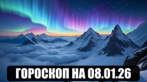 Гороскоп на 08 января 2026