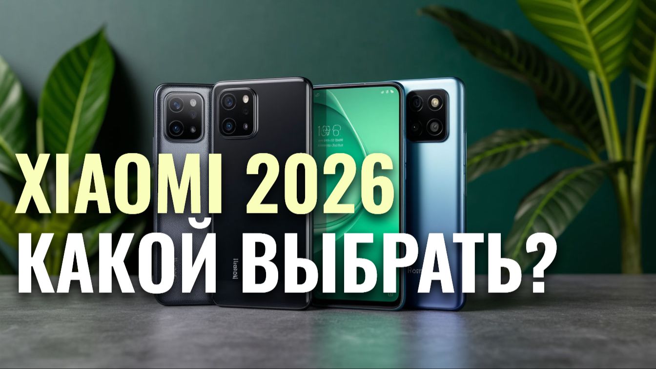 Рейтинг смартфонов Xiaomi 2026: какие модели выбрать? смотреть онлайн