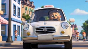 Оранжевые машинки мультик