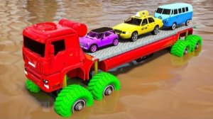 Гигантский Камаз ПРОТИВ Гигантской ямы | Герои колесного города (ЧМ) Мультфильм