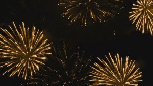 Элегантный фон с фейерверками и софитами 4K | Атмосферные футажи для монтажа | Бесплатные видеофоны