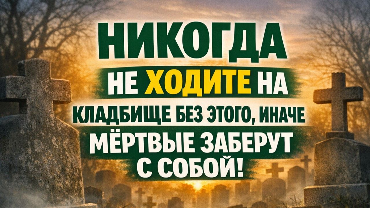 Что нельзя делать на кладбище по приметам, чтобы мёртвые не утащили за собой вашу удачу смотреть онлайн