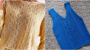 Красивый узор для  джемпера, майки..