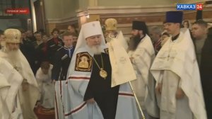 Трансляция Рождественского богослужения в Ставрополе