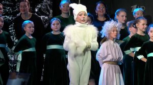 В Таврическом дворце состоялся Рождественский праздник для детей героев спецоперации.