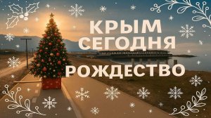 САМАЯ МОРСКАЯ ЁЛКА страны в Крыму! Прогулка по волшебному Меганому в январе