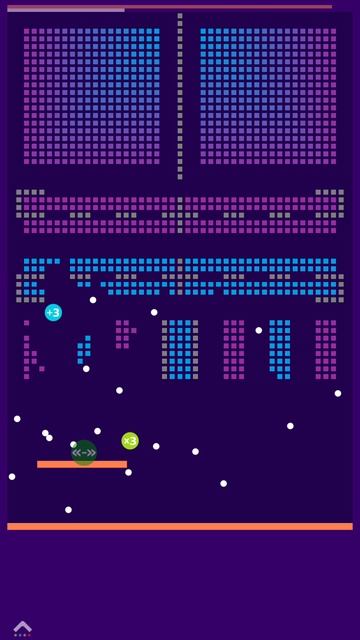 Brick Mania level 4, passing (easy), 3 stars
