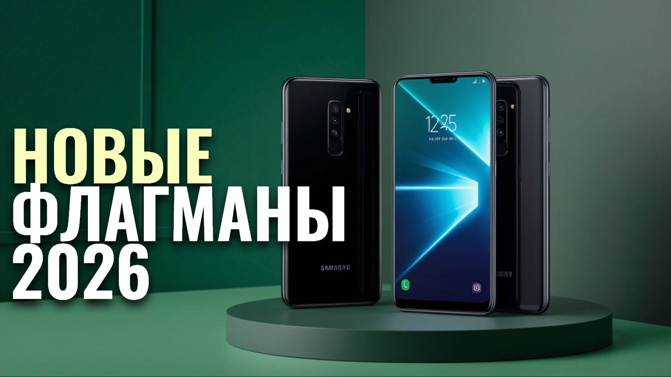 Какие смартфоны ждут в 2026? ТОП‑3 самых ожидаемых модели — разбираем фишки смотреть онлайн