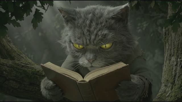 У ЛУКОМОРЬЯ в стиле HEAVY METAL — А.С. Пушкин (ГЕНЕРАЦИЯ ИИ 2025) смотреть онлайн