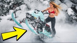 Экстрим на снегоходах 🔥🤟🏻