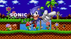 Ёжик Соник (1991)/Sonic the hedgehog (1991) – Final zone и 2 концовки, но под музыку из Голубого щен