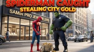 Человек паук, был пойман за кражу золота.
