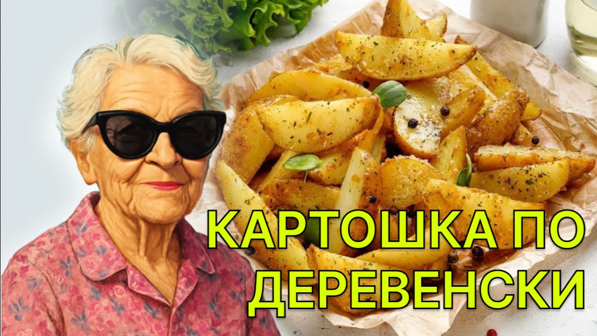 Картошка по-деревенски пошаговый рецепт смотреть онлайн