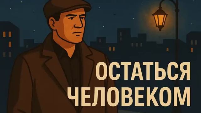 ОСТАТЬСЯ ЧЕЛОВЕКОМ.mp4 смотреть онлайн