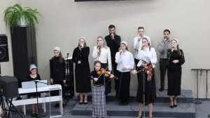 К яслям бедным прибежали пастухи!  | #христианские_песни #прославление #ОЦХВЕ