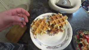 Тыквенные вафли