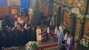 Поздравление епископа Мелитона 07.01.2026