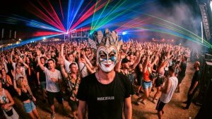 Rave Night With Boris Brejcha  High-Tech Minimal AI Experience