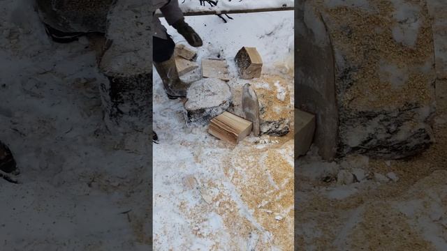 КАК МЫ ВЫЖИВАЕМ В -30 В КАРЕЛИИ? Топим дом, рубим дрова, бензопила в деле! Рождество на Зелёной даче смотреть онлайн