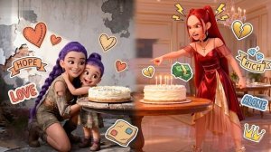 Сюрприз на День Рождения. Руми усердно трудилась, чтобы купить торт для своей мамы