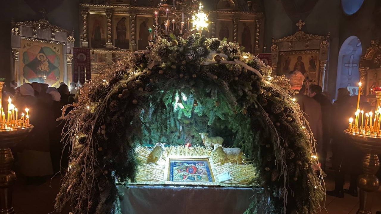 Проповедь прот . Николая Германского. Рождество Христово. 07.01.2026 г. смотреть онлайн