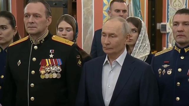 Путин встретил Рождество вместе с бойцами Русской Армии