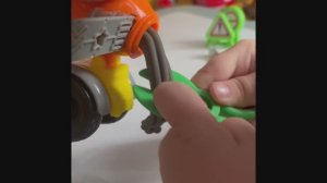 Плей до #бетономешалка набор стройка #машинки #пластилин #играем в месте плейдо