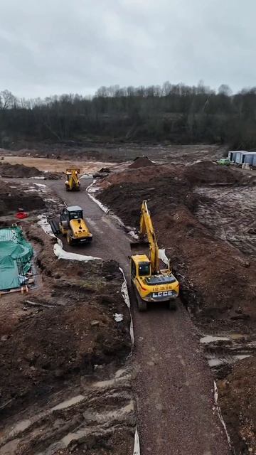 Строительство дорог - поэтапный план  Подготовка основания под дороги. спецтехника строительство