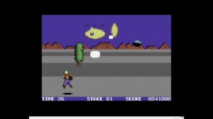Space Harrier [1986]  [Commodore 64]