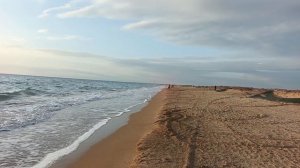 #Витязево. Почти летний день на пляже в Витязево в Рождество!