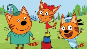 Три Кота Мультфильм ВелоГонки.
