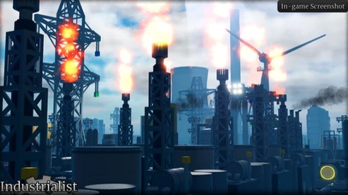 Играю в roblox industrialist! смотреть онлайн