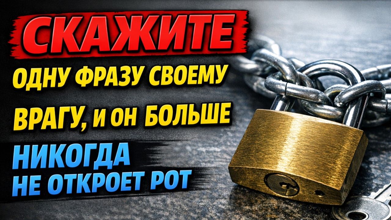 Как вернуть зло врагу по древним приметам: одна фраза, от которой обидчик теряет голос смотреть онлайн