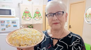 " Жизнь на пенсии". Мои будни - ходили на речку, сделала очередной салат...