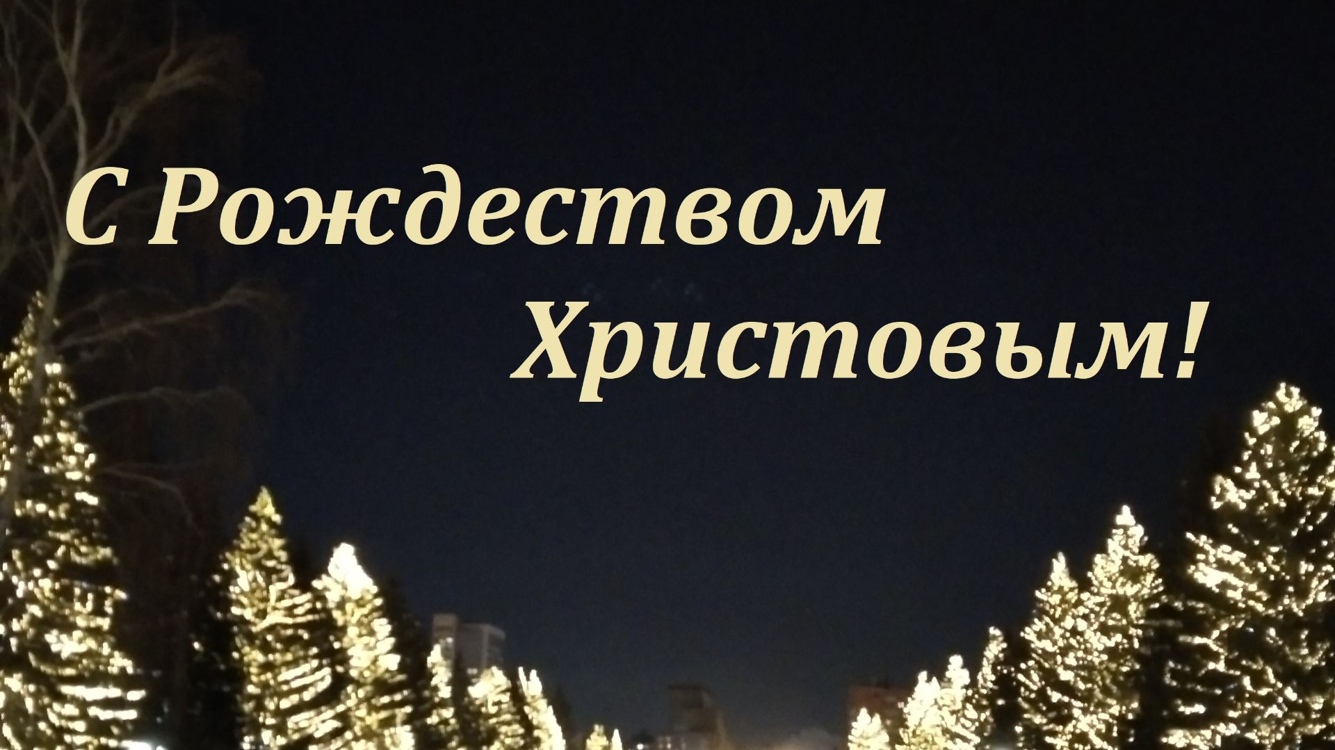 Андрей Бабкин - С Рождеством Христовым!