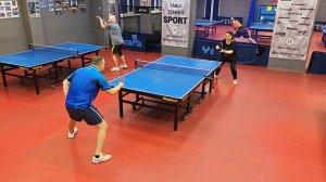 Нельсон Д. (684) - Карачев С. (630) 06.01 турнир по настольному теннису на Левашовском