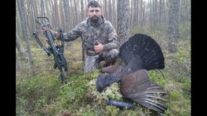 Добыл Жар-птицу с арбалета DOOM MIlitary. Охота на глухаря.