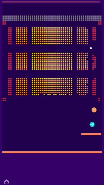 Brick Mania level 9, passing (easy), 3 stars