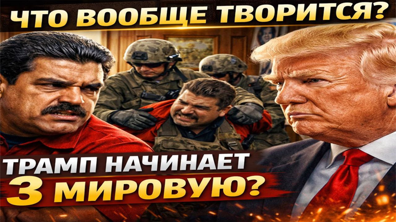 Новости СВО на 8 Января - Трамп начинает третью мировую!? Последние новости сегодня 08.01.2026 смотреть онлайн