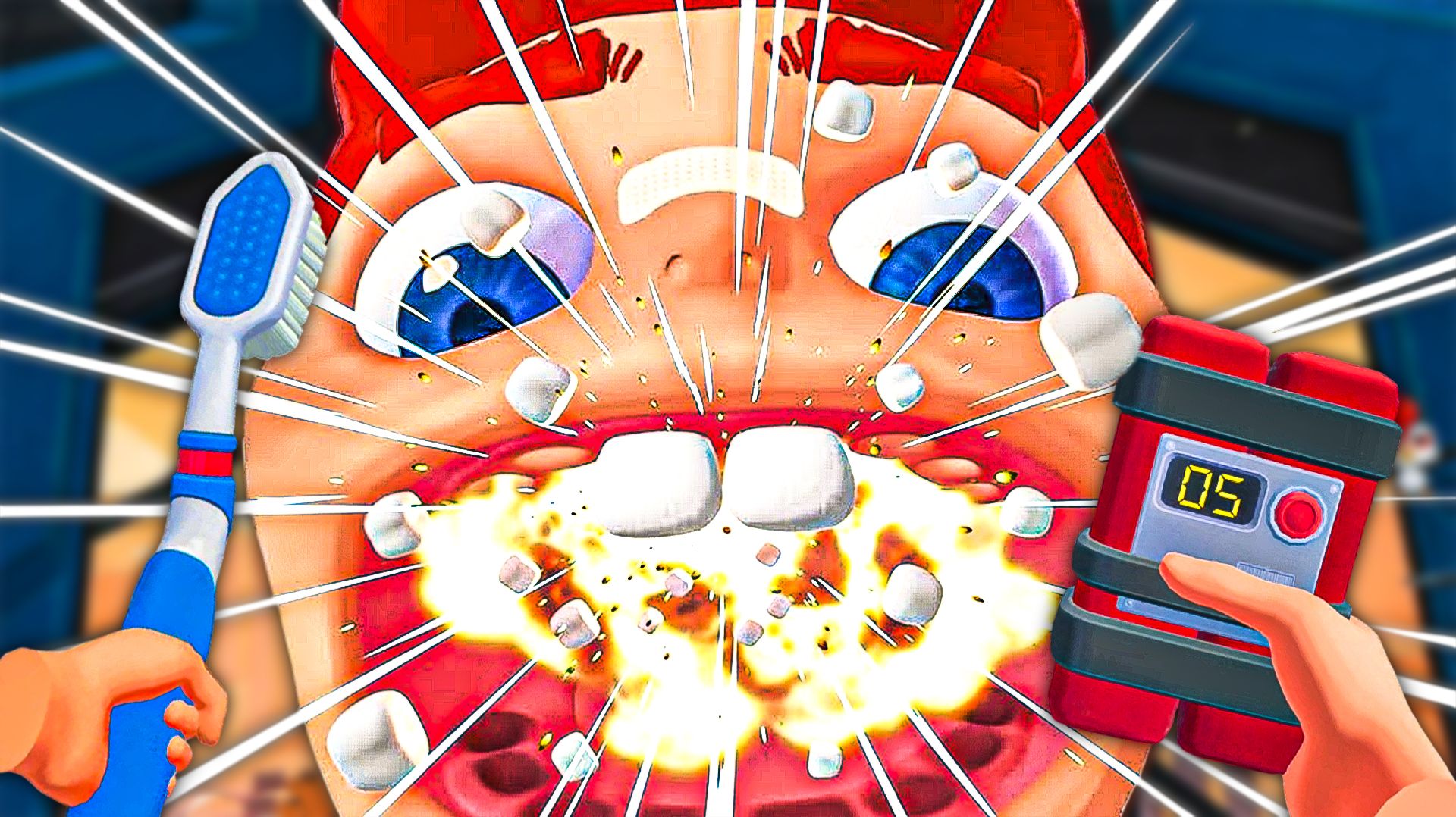 ЛЕЧУ ЗУБЫ ДИНАМИТОМ ТИТАНАМ В VR 🦷 ОНИ ПОЖАЛЕЛИ ЧТО ПРИШЛИ В МОЮ КЛИНИКУ 2 - Titans Clinic VR смотреть онлайн