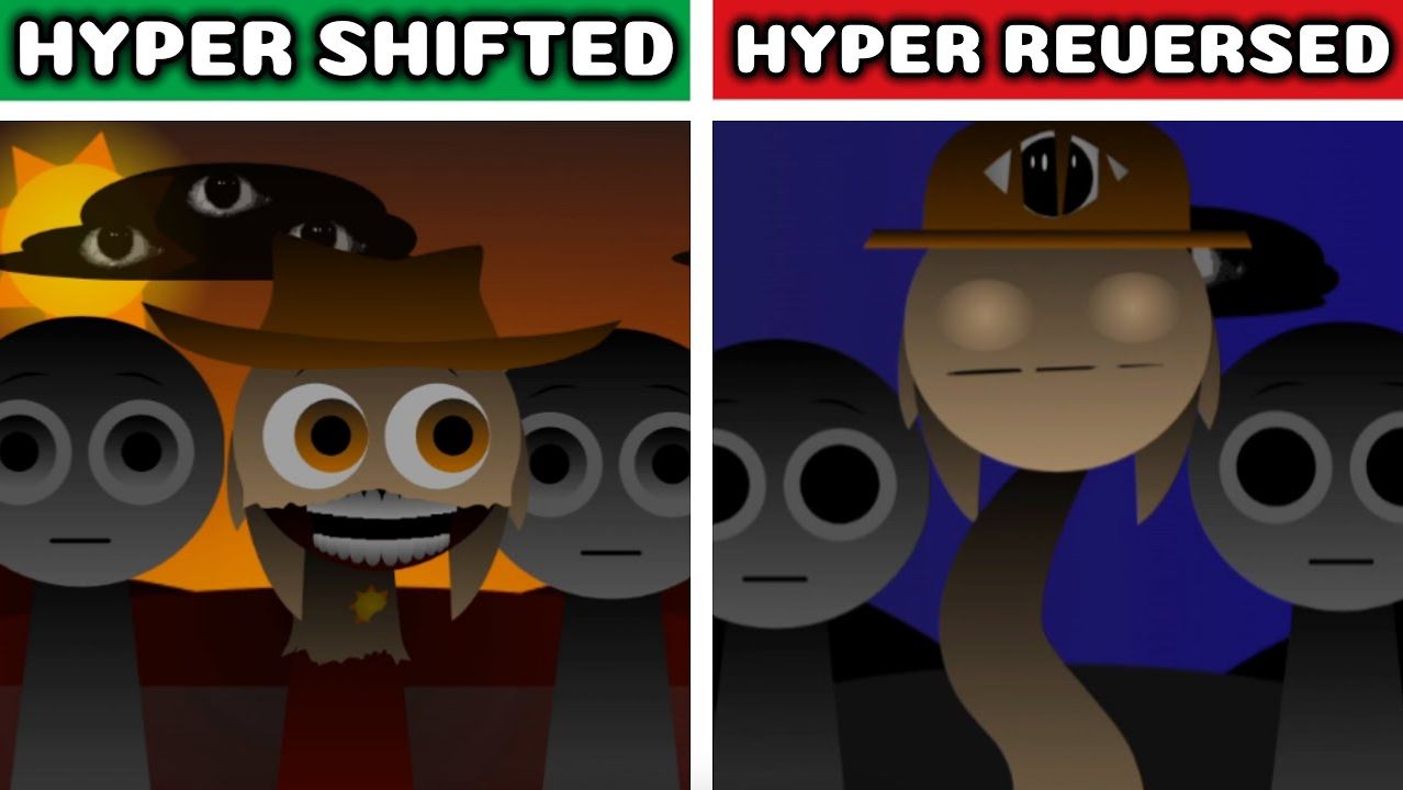 INCREDIBOX SPRUNKI🎵: HYPER SHIFTED⚡️ VS HYPER REVERSED⏮️🌀 У КОГО ВИЗУАЛ КРУЧЕ?👁️✨ смотреть онлайн
