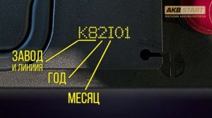 Аккумулятор Bushido дата выпуска. Все виды маркировки акк