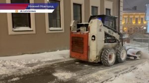 В связи со снегопадом все службы Нижнего Новгорода переходят на усиленный режим работы