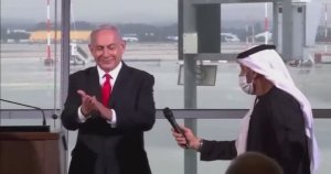 Как "любитель геноцида" Беньямин Нетаньяху относится к арабам - руки после них дезинфицирует, 06.01