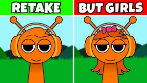 INCREDIBOX SPRUNKI🎵: RETAKE, НО ОНИ ВСЕ — ДЕВУШКИ👯♀️✨ НОВАЯ ЭРА!💖🌸