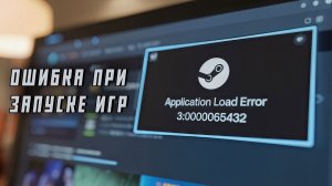 Steam Error - Application load error 3:0000065432 | Ошибка при запуске игр
