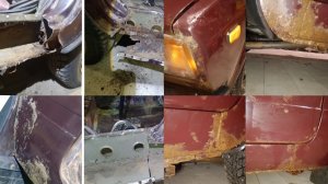 Кузовной ремонт автомобиля ВАЗ 2107 своими руками.