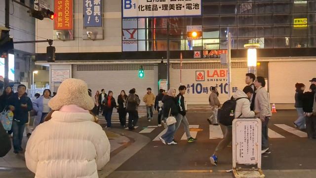 Тридцать первая ночь в Шибуя Новый год 2025 Токио 🎆 смотреть онлайн